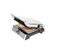 Cecotec Parrilla eléctrica Rock'n Grill Pro – Revestimiento Rockstone, 2200 W