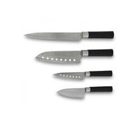 Cecotec set de cuchillos multiusos santoku. filo de grosor de 2mm - cu