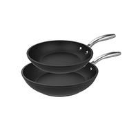 Cecotec Set de sartenes Polka Fantasy – Aluminio forjado, antiadherente, 20-24 cm – Bucket Silver