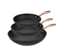 Cecotec 01468 - Set de Sartenes Polka Fantasy 20-24-28 Bucket Set Golden Aluminio Forjado