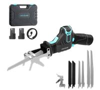 Cecotec sierra de sable longflex 1200 home&garden. 550w, incluye 2 bat