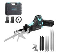 Cecotec sierra de sable longflex 1200 home&garden. 550w, incluye 2 bat