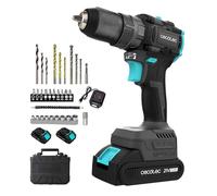 Cecotec Taladro percutor y atornillador PowerForce 3000 Brushless – 2 baterías 21V 2000mAh