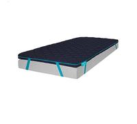 Cecotec Topper Viscoelástico Flow TopDeluxe 150x200. Cubrecolchón Sobrecolchón. Viscoelástica 100% con Acolchado de 7 cm de Altura 4 Correas