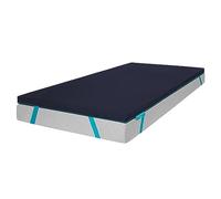 Cecotec Topper Viscoelástico Flow TopSerenity 105x190. Cubrecolchón Sobrecolchón. Viscoelástica 100% de 5 cm de Altura, 4 Correas Elásticas Antideslizantes, Funda Exterior con Cremallera