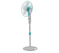 Cecotec Ventilador de Pie con Temporizador EnergySilence 520 Power White. 50 W, 5 Aspas 40 cm de Diámetro, Oscilante