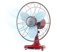 Cecotec Ventilador de sobremesa EnergySilence 1090 RetroDesk Design 40W 12 pulgadas 3 velocidades