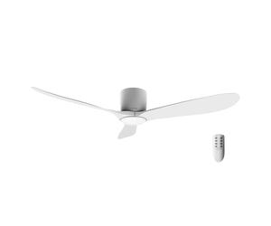 Cecotec Ventilador de Techo Aero 5400, 40W, Motor DC | Diámetro 132Cm, 3 Aspas, Temporizador, 6 Velocidades, Mando a Distancia, Función Verano/Invierno, Diseño Silencioso