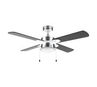 Cecotec Ventilador de techo EnergySilence Aero 450 IronBlack, 42" con luz, 50 W, 3 velocidades