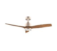 Cecotec Ventilador de techo EnergySilence Aero 5295 GoldBlack 52'' 35W LED 18W, mando a distancia