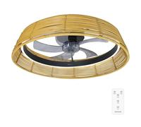 Cecotec ventilador de techo con luz con mando energysilence lampaero 6