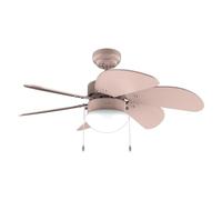 Cecotec Ventilador de Techo con Luz EnergySilence Aero 3600 Vision Full Nude. 50 W, Diámetro 36”, 3 Velocidades, 6 Aspas Reversibles, Modo winter-summer, Uso Sencillo, Interruptor en Cadena