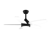 Cecotec Ventilador de techo EnergySilence Aero 4200 53W Luz LED 15W 3 tonos Black&LightWood
