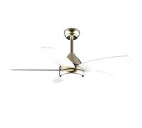 Cecotec Ventilador de techo EnergySilence Aero 4200 (08544) GoldLightWood 42" 53W LED 15W 3 tonos