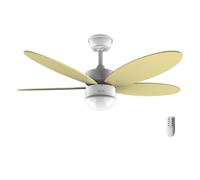 Cecotec ventilador de techo con luz energysilence aero 4260 sunlight.