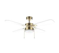 Cecotec Ventilador de Techo EnergySilence Aero 450 GoldWhite con luz 50 W 42" 3 velocidades
