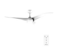 Cecotec ventilador de techo con luz energysilence aero 5295 white. 40w