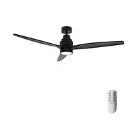 Cecotec Ventilador de techo Energysilence Aero 5350 Black Design 30W 52" LED Motor DC Temporizador