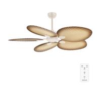 Cecotec Ventilador de techo EnergySilence Aero 5200 Palm 08558 52" 35W DC con mando