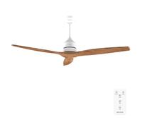 Cecotec Ventilador de techo EnergySilence Aero 5270 White&BlackWood