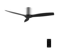 Cecotec Ventilador de techo EnergySilence Aero 5400 52" 3 aspas Motor DC 40W con mando Iron&Black
