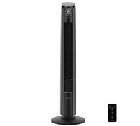 Cecotec Ventilador de Torre EnergySilence 9250 Skyline Smart Tilt de 42", 45 W, Pantalla LED táctil, Mando a distancia, 3 Velocidades, 4 Modos, Temporizador, Inclinación ajustable, Oscilación