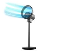 Cecotec Ventilador y Purificador de aire TotalPure 2in1 MoonStyle Dark, 35 W, Tecnología Bladeless, Control por WIFI, Pantalla LED, Hasta 120º de oscilación, Temporizador.