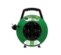 CEGASA Carrete PROLONGADOR 10 M 4 Clavijas SCHUKO