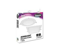 CEGASA DOWNLIGHT LED REDONDO BLAN 18W 16
