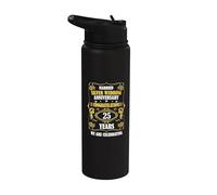 Celebramos aniversario de boda de plata 25 años casados aniversario Stainless Steel Insulated Water Bottle