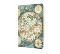 Celestial Planisphere A6 Lined (Early Cartography) Cahier