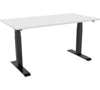 celexon escritorio eléctrico regulable en altura Profesional eAdjust-58123 - negro, incl. tablero 175 x 75 cm