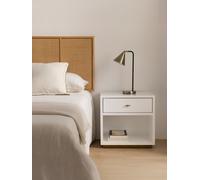 Celine mesita de noche blanca 1 cajón - Kenay Home Blanco