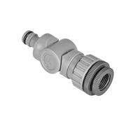 Cellfast 52 - 251 Llave de ángulo ideal con rosca interior, conector rápido, apto para grifos G1/2 pulgadas, G3/4 y G1 pulgadas