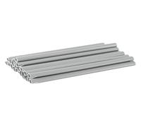 Cellfast Clips de fijación para cinta de cercas - clips de montaje de 19 cm - fácil instalación - gris - 10 piezas