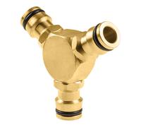 Cellfast conector en y de latón, brass conector de tubería de latón