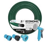 Cellfast Economic Manguera 3/4" 20 m Kit - Aspersor pistola y racores