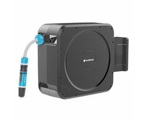 Cellfast Enrollador de manguera automático Energo 20 m