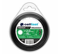 Cellfast hilo para desbrozadoras hilo desbrozadora premium círculo 2,