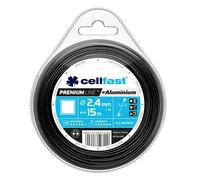 Cellfast hilo para desbrozadoras hilo desbrozadora premium cuadrado 2,