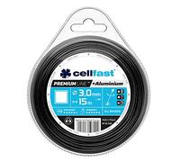 Cellfast Hilo para desbrozadoras Premium cuadrado 3,0 mm 15 m