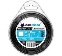 Cellfast hilo para desbrozadoras hilo desbrozadora premium cuadrado 3,