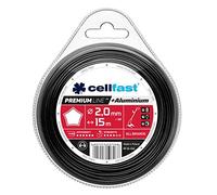 Cellfast hilo para desbrozadoras hilo desbrozadora premium estrella 2,