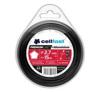 Cellfast Hilo Para Desbrozadoras Hilo Desbrozadora Premium Estrella 2,7 mm 15 m