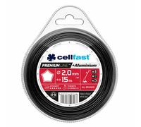 Cellfast hilo para desbrozadoras hilo desbrozadora premium estrella 2,