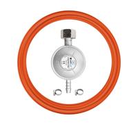 Cellfast juego de conexión reductor de gas abrazaderas manguera 1,5m