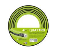 Cellfast manguera de jardín quattro resistente, ligero de 4 capas, re