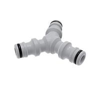 Cellfast Pieza en T cellPRO™ para desconectar Tres Extremos de Manguera, Uni FIT,3/4",1/2"- 5/8", 51-645