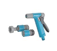 CELLFAST Pistola De Riego Set Aspersor De Césped Para Césped Flores Plantas Conexión Rápida Conexión Hydron cellPRO 1/2" - 5/8"