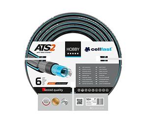 Cellfast Tubo Acqua Giardino 6 Strati Filato Premium Resistente Ai Raggi UV Di Alta Qualità 1 Pollice 50 Metri Hobby